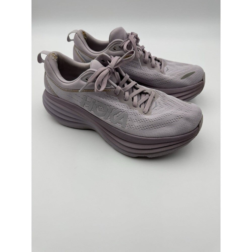 Hoka One One Bondi 8 Lilac Berry Running Shoes Women's Size 10.5B 1127952LMEL